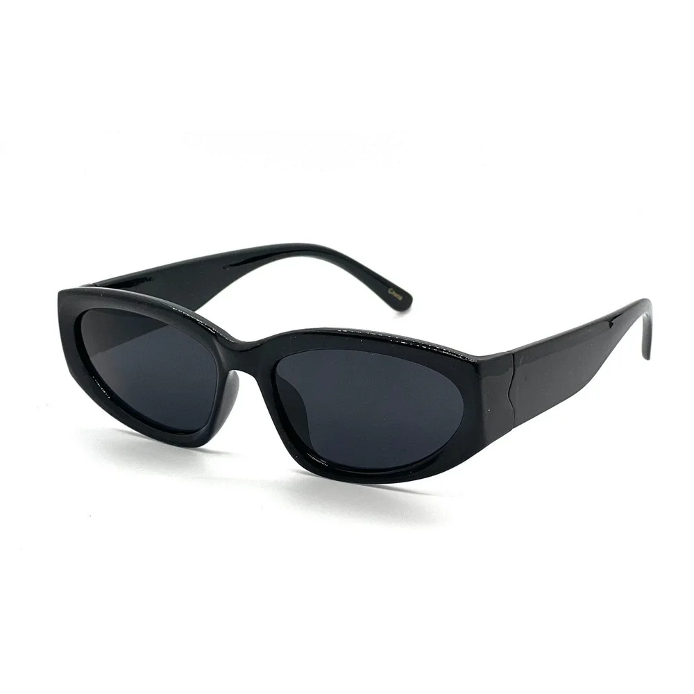 Women Sunglasses Fashion Shield Retro Black Frame Classic Running Golfing Square